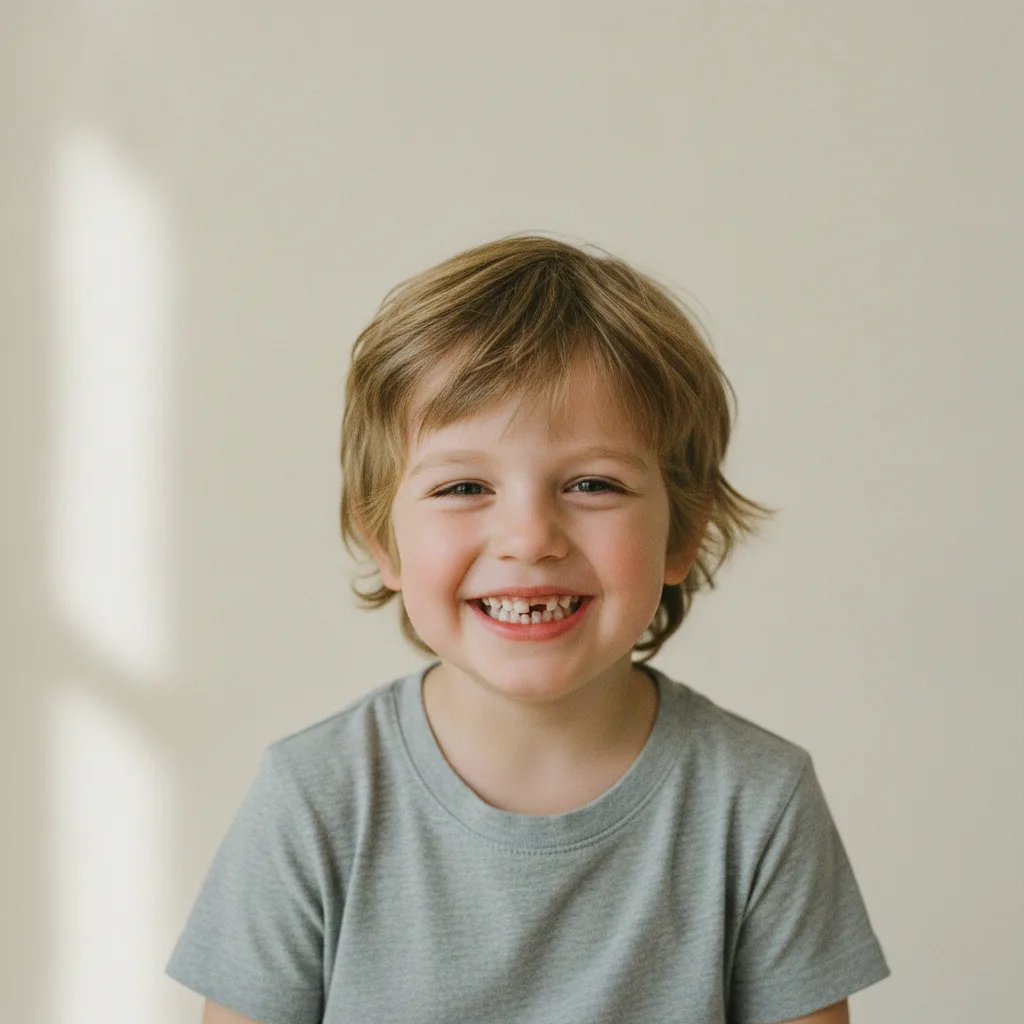 A real photo of a child