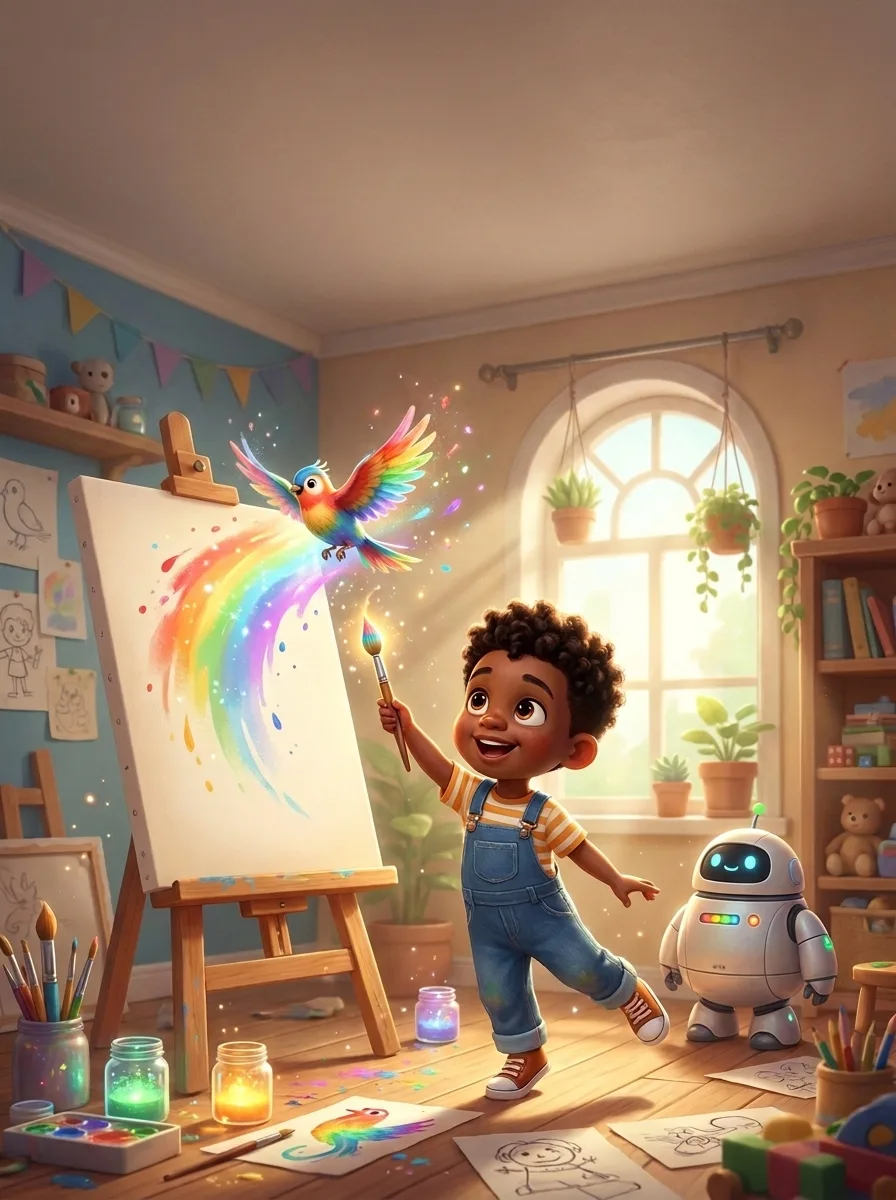 The Magic Paintbrush illustration 2