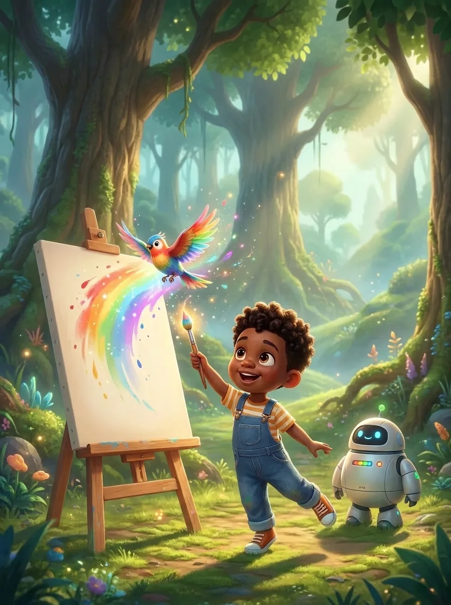 The Magic Paintbrush - chapter 1: A Brush of Wonder