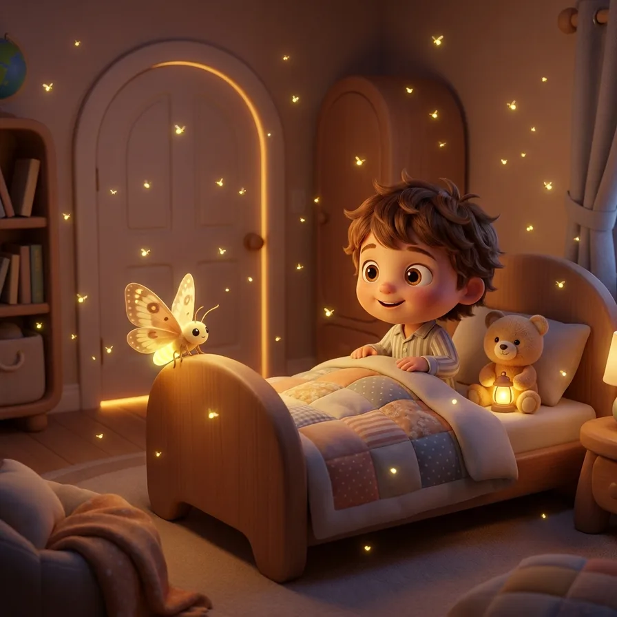 The Bravest Night Light sample art