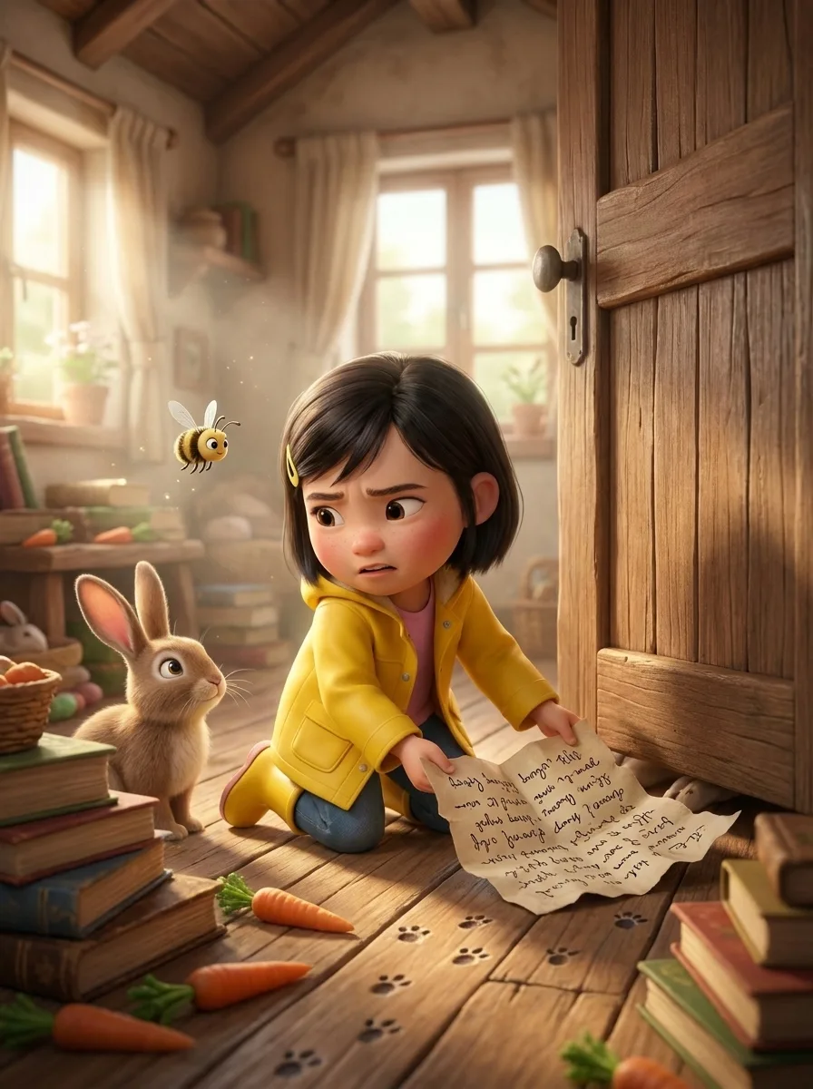 The Bunny Left a Map illustration 2