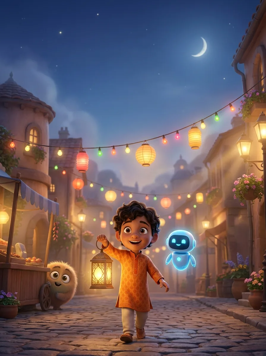 The Lantern That Led the Way sample art