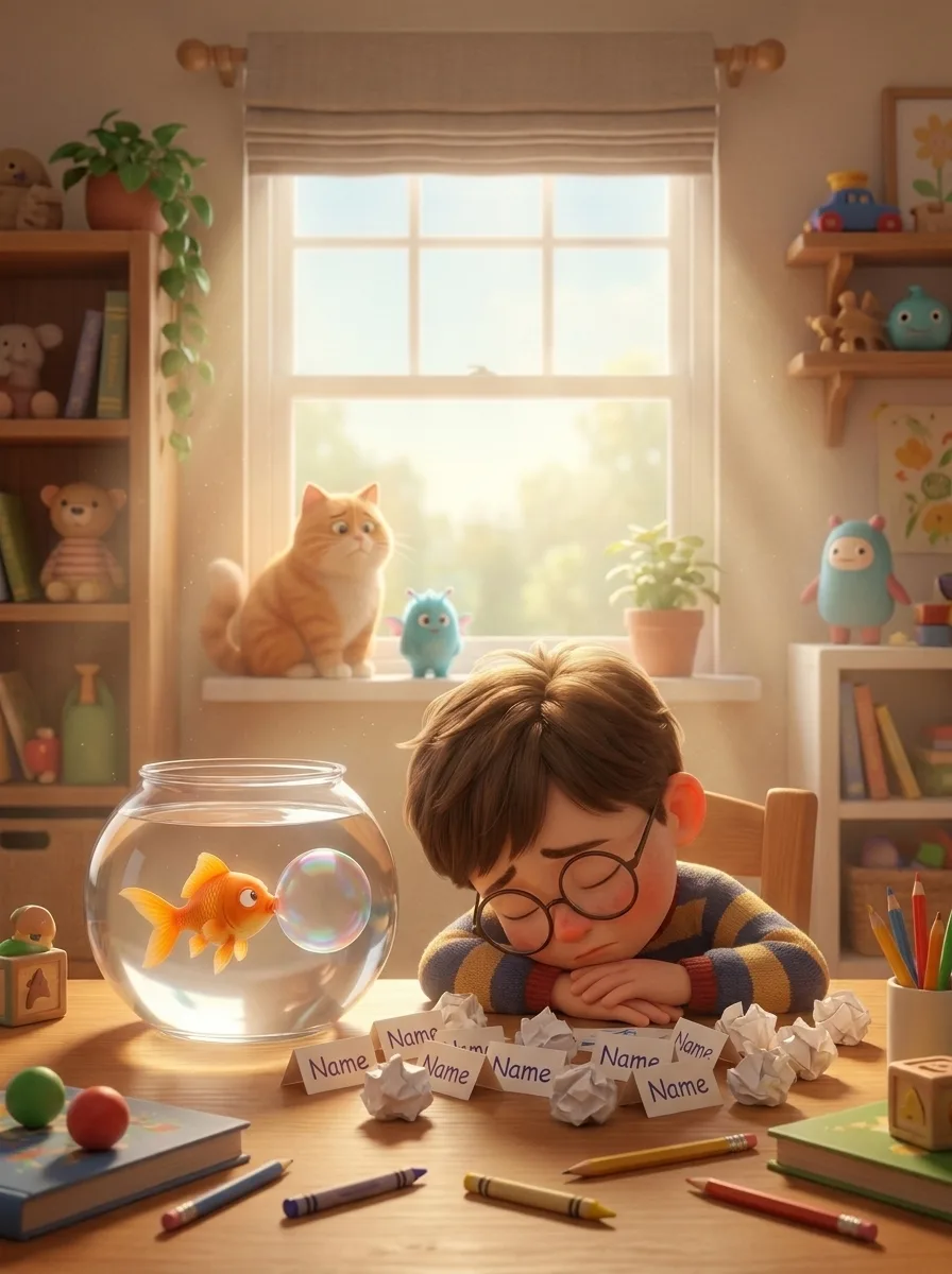 The Goldfish With No Name illustration 2