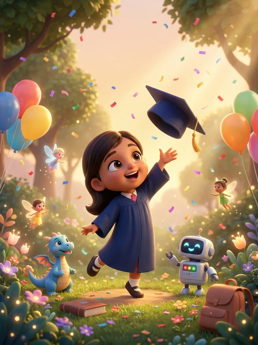 Little Graduate sample art