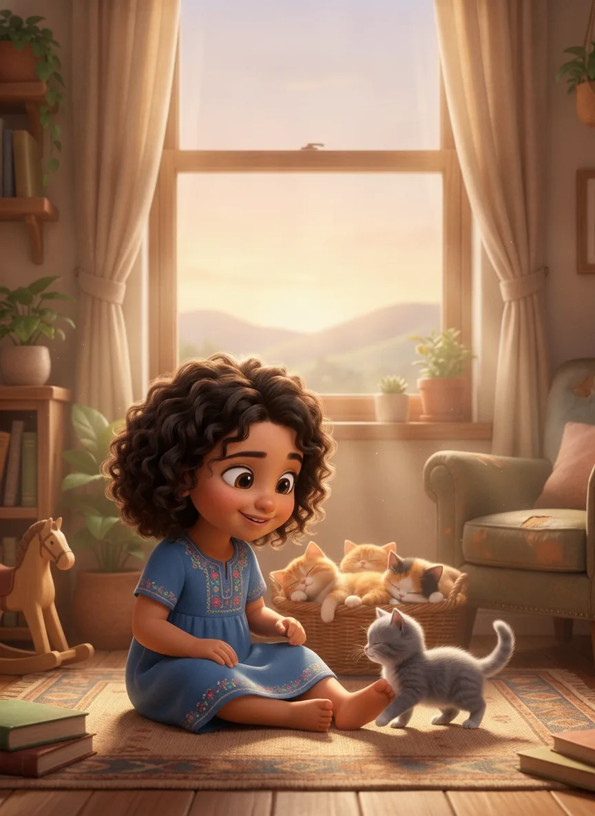 The Kitten Who Chose First illustration 2