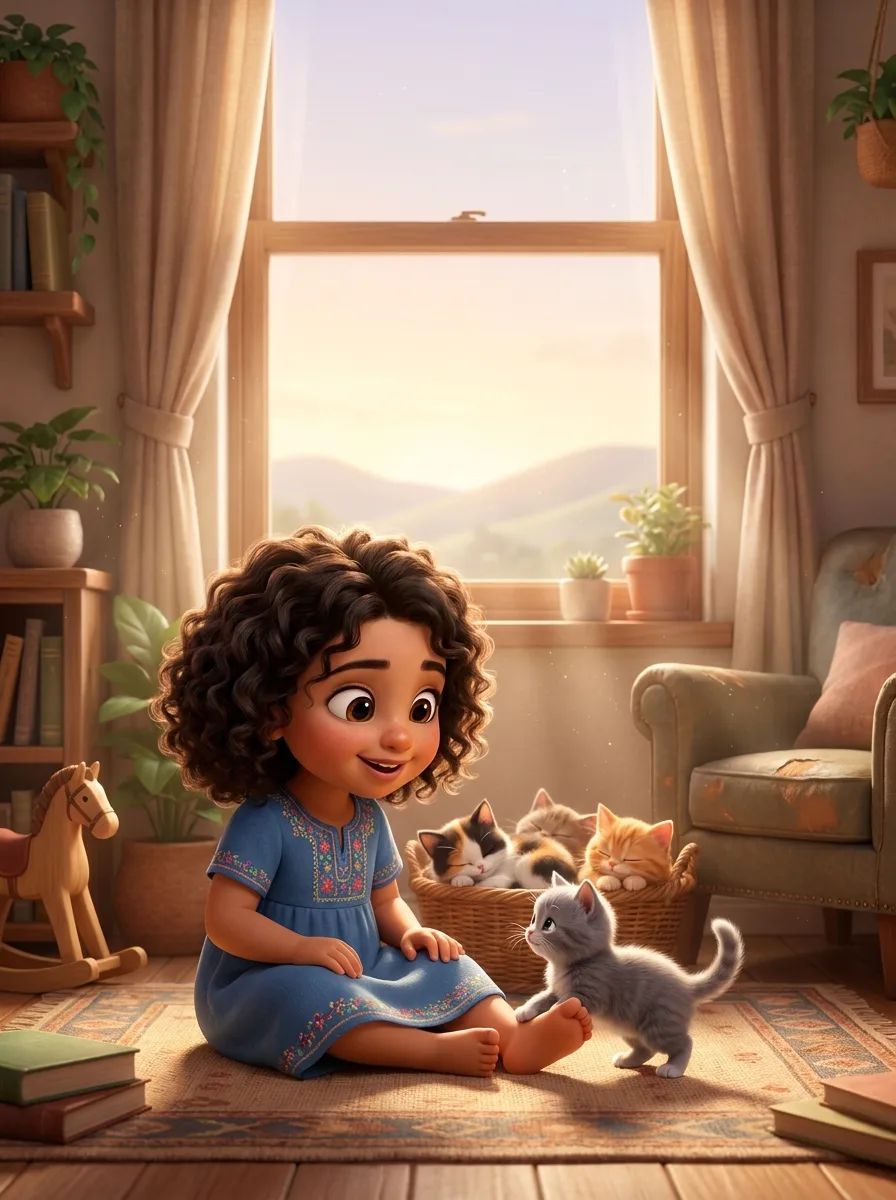 The Kitten Who Chose First sample art