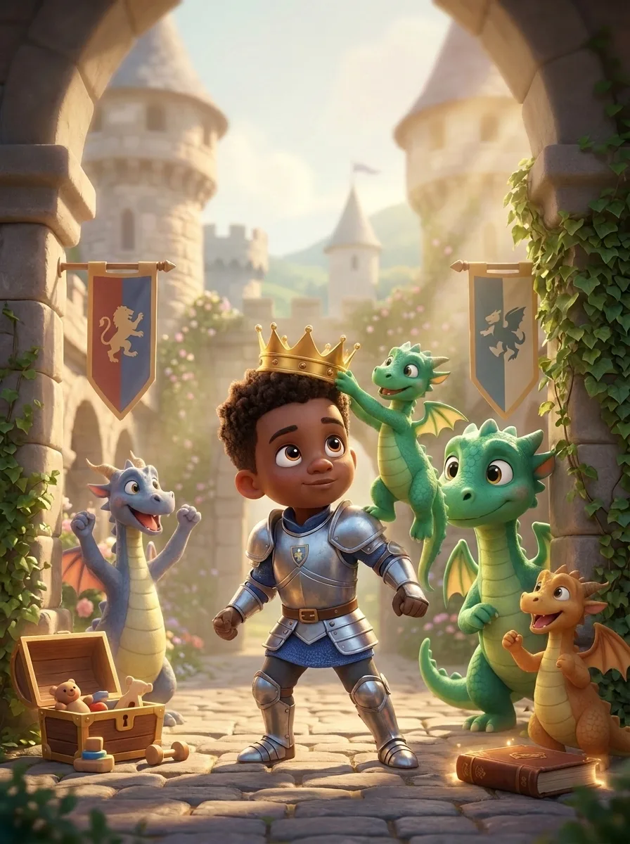 The Brave Little Knight illustration 3