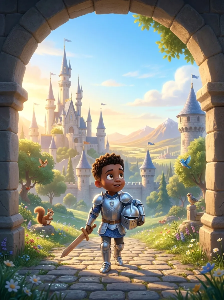 The Brave Little Knight - chapter 1: A Knight is Named