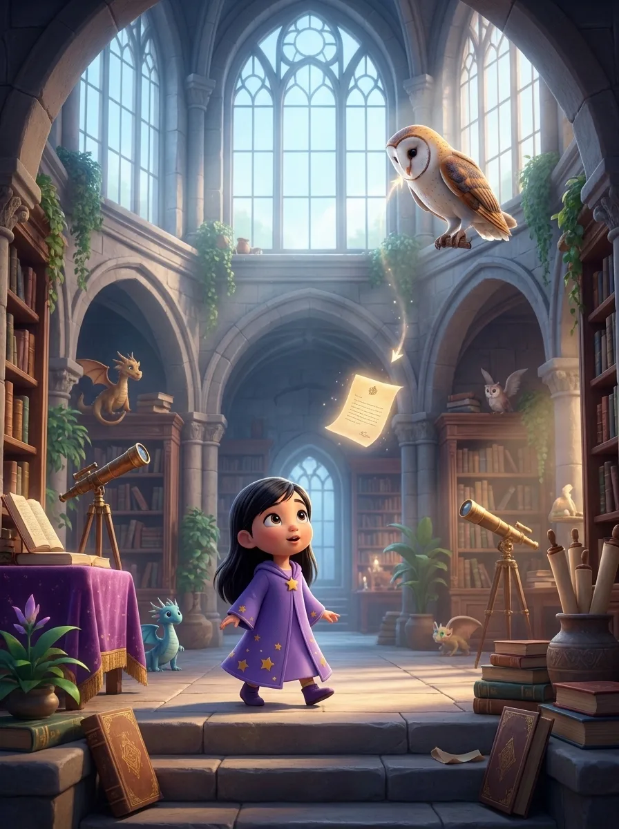 The School of Magic - chapter 1: The Letter