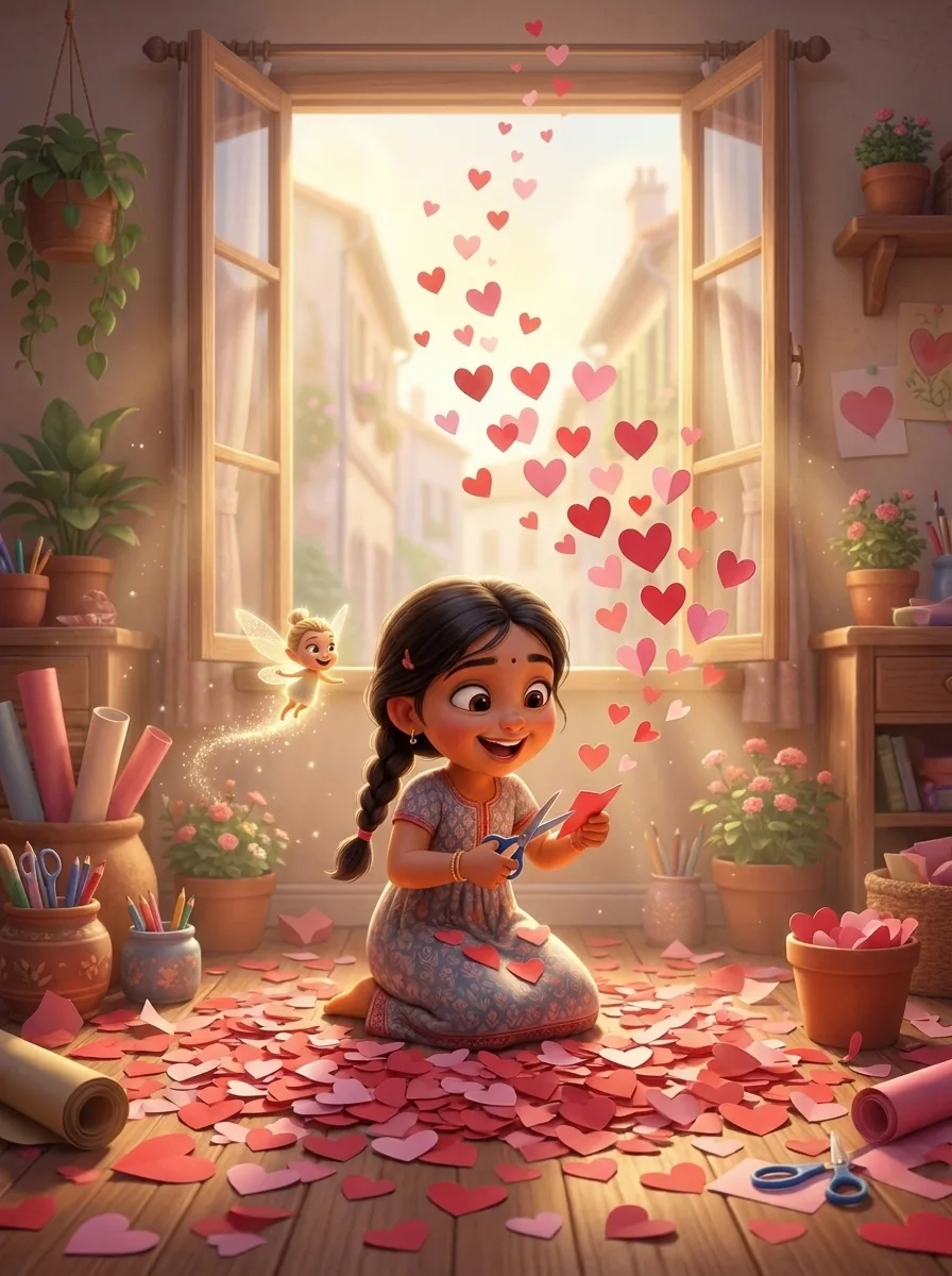 A Hundred Paper Hearts illustration 2