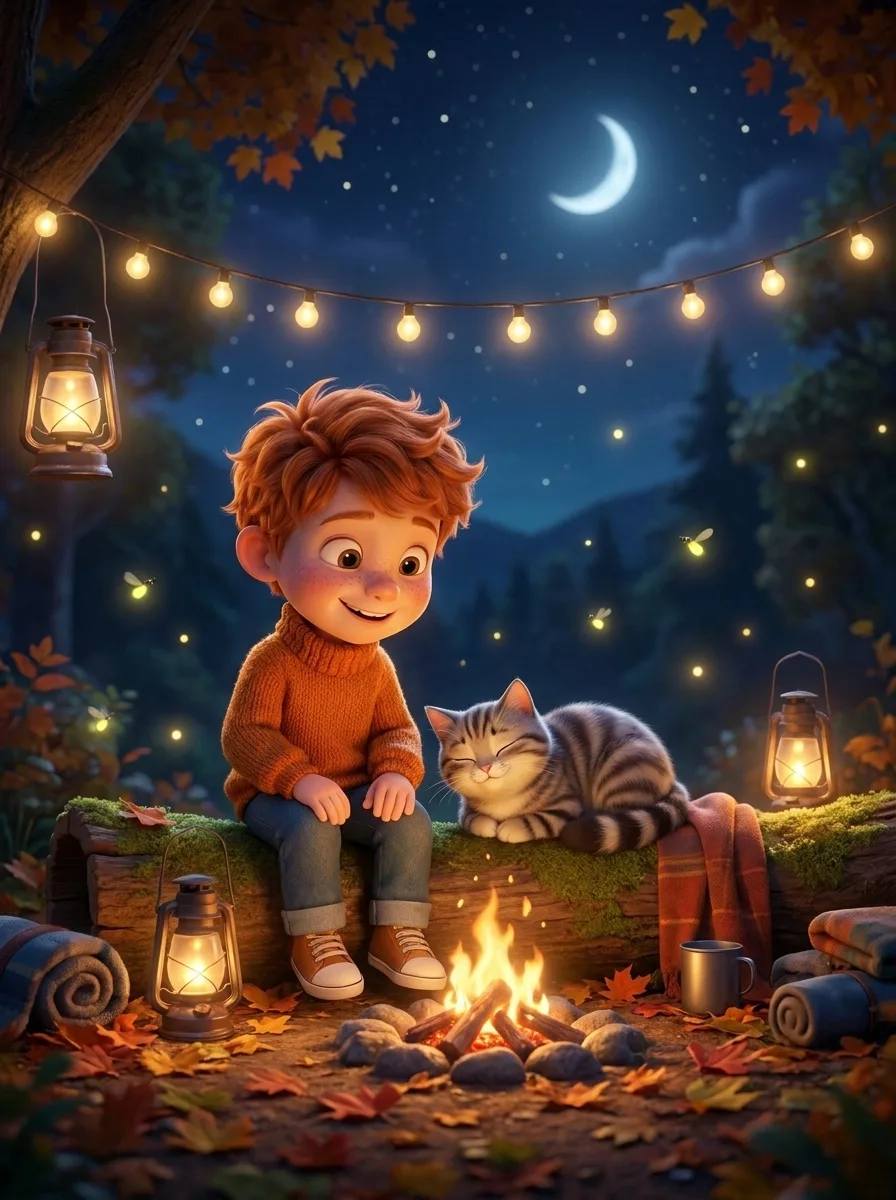 The Pumpkin That Smiled Back - chapter 3: Two on the Step
