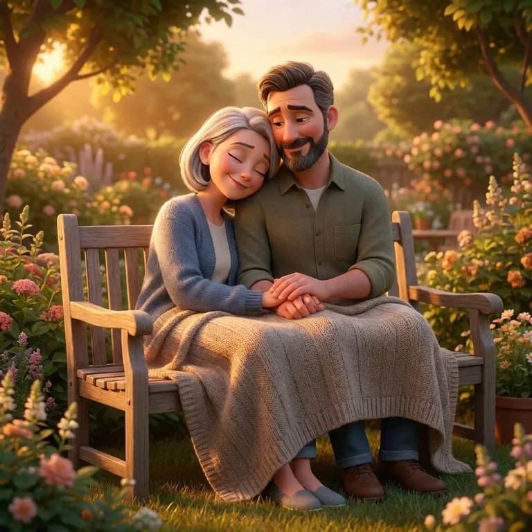 The final reason, set somewhere that belongs to the two of you, in warm late light.