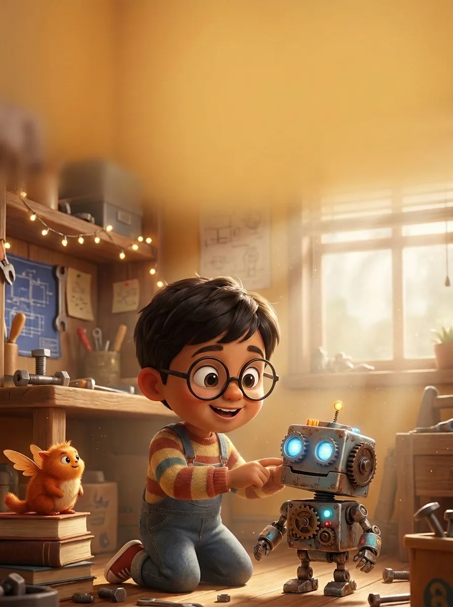 My Robot Friend illustration 2