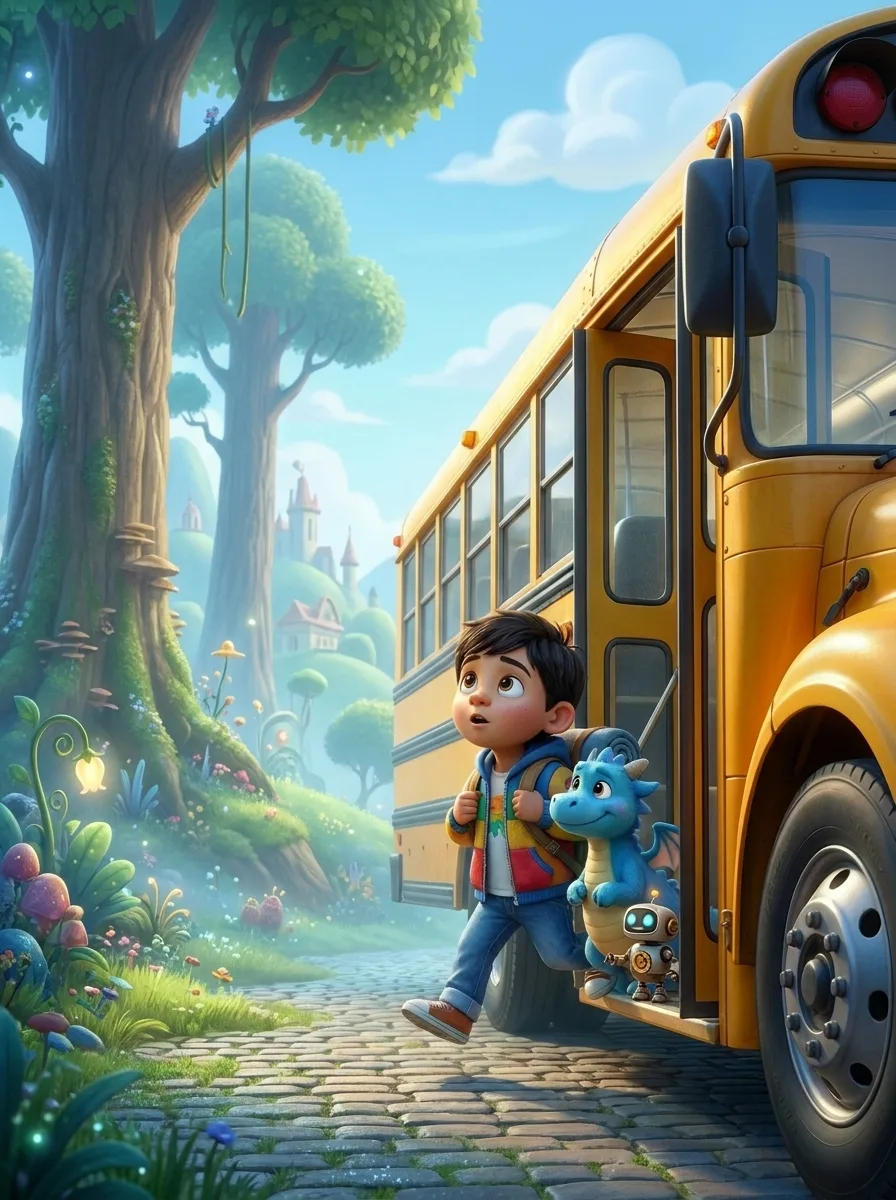 The Big Yellow Bus - chapter 1: It Is Very Yellow