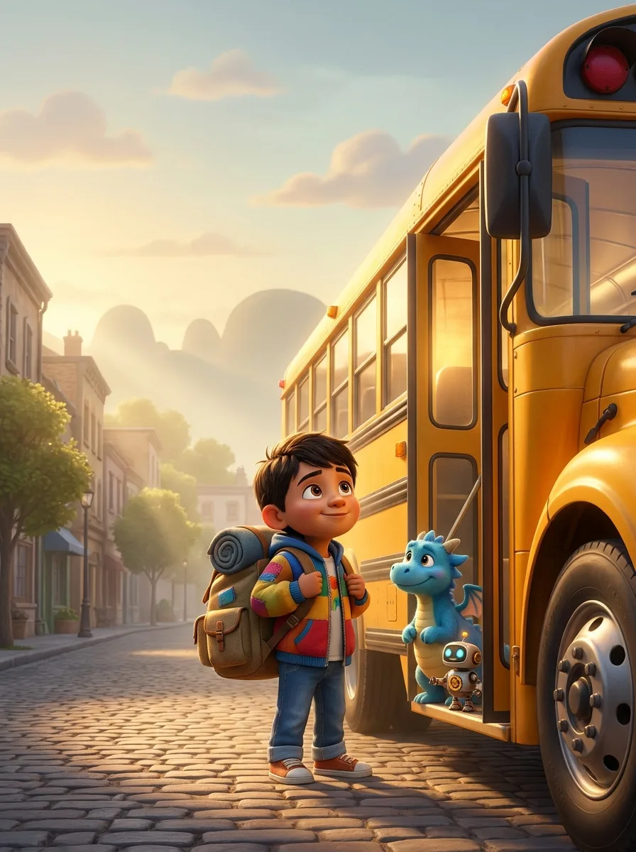 The Big Yellow Bus sample art